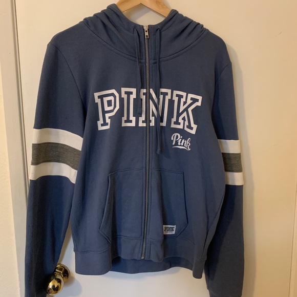 Victoria’s Secret Pink zip-up hoodie - Picture 1 of 3